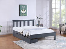 Load image into Gallery viewer, IFDC 415 Platform Bed With Trundle or Drawers Options 3 Colors