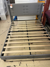 Load image into Gallery viewer, Queen Size Grey Platform Bed *10 Left At Sale Price*