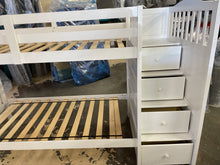 Load image into Gallery viewer, Staircase Bunk Bed T/T Floor Model