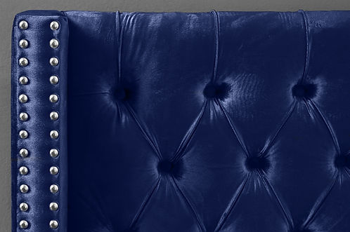 Multi Colour Platform Bed (Velvet Grey, Pink, Black, Blue, White, And Fabric Grey