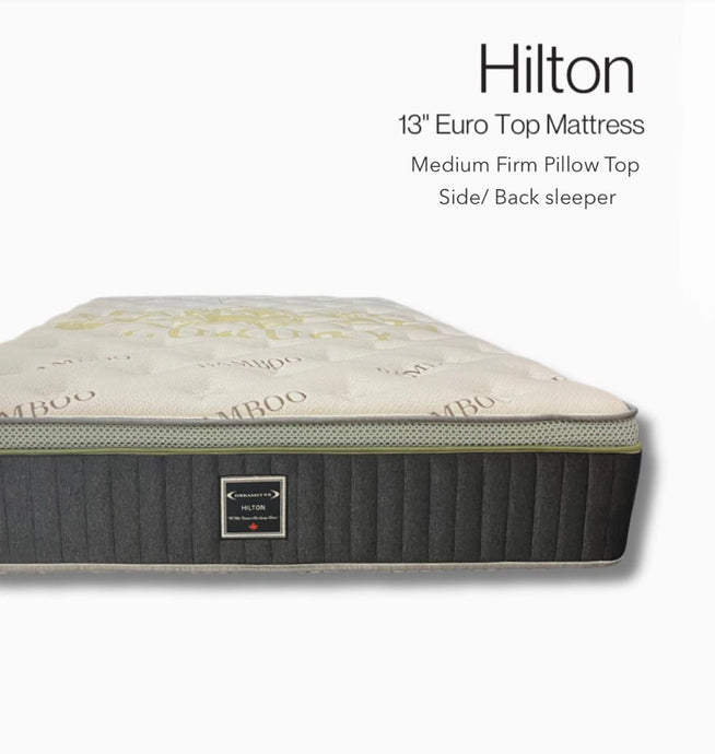 The Hilton Memory Foam Pocket Coil Set Retails For Over 1699.99 On Sale Now