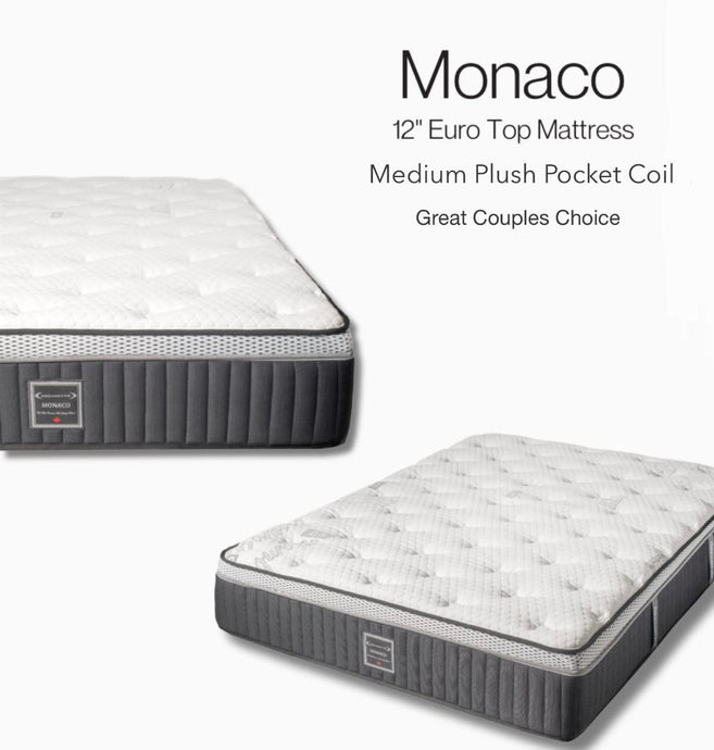 Monaco Sleep System Your Eco Friendly Choice * Top Selling Pocket Coil 29 Years Strong