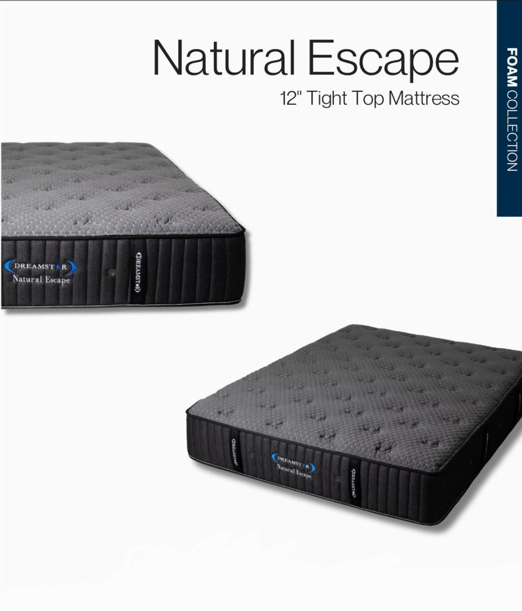 Natural Escape Medium All Natural Latex Mattress