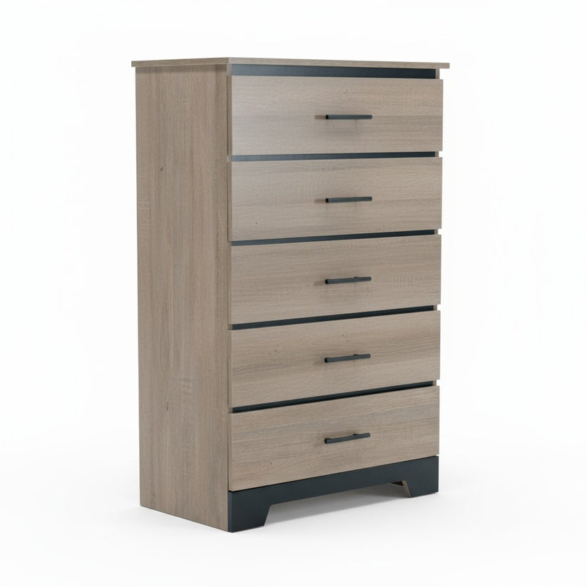 6741 Two Tone Bedroom Set