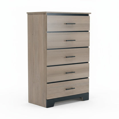 6741 Two Tone Bedroom Set