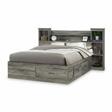 Load image into Gallery viewer, 6730- BookShelf Bed With 6 Storage Drawers  (16 Colour Options)