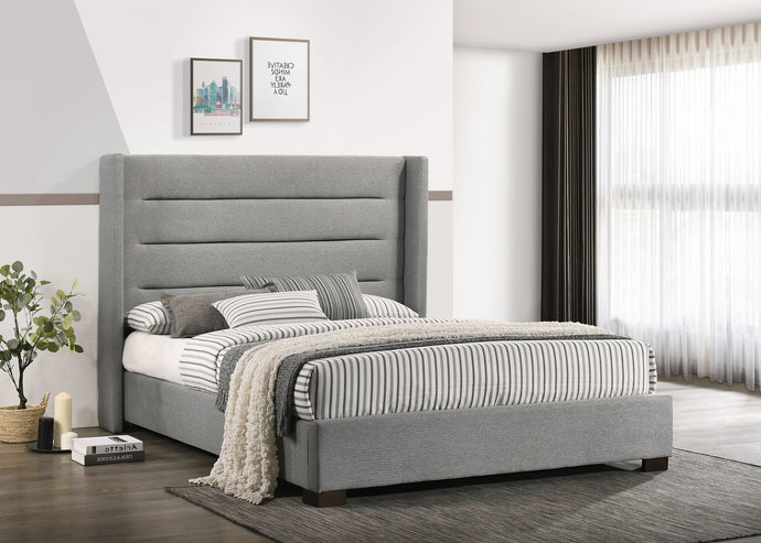 IF-5241 Grey Platform Bed