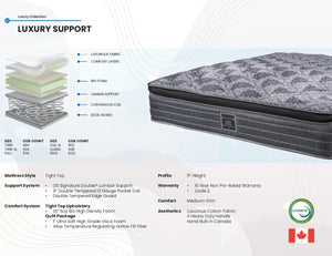 Luxury Support Sleep System Memory Foam Comfort ** Student Special ****