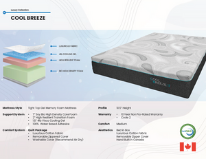 Dreamstar Cool Breeze Mattress ( Boxed Mattress For Easy Pick Up )